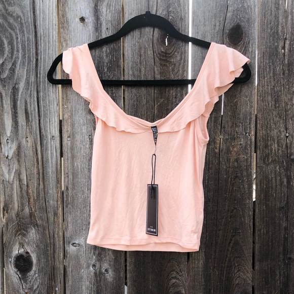 Cotton On Tops Brand New Baby Pink Tank Top Poshmark